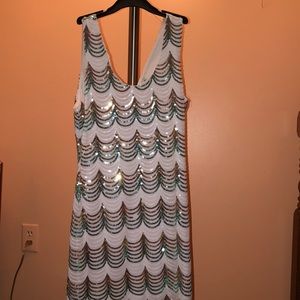 sequin dress